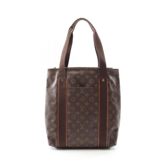LOUIS VUITTON Brown Monogram Leather Tote Bag - Picture 1 of 10